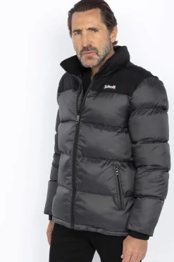Blouson Homme Schott Utah Anthracite