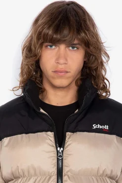 Blouson Homme Schott Utah Beige