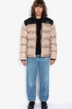 Blouson Homme Schott Utah Beige