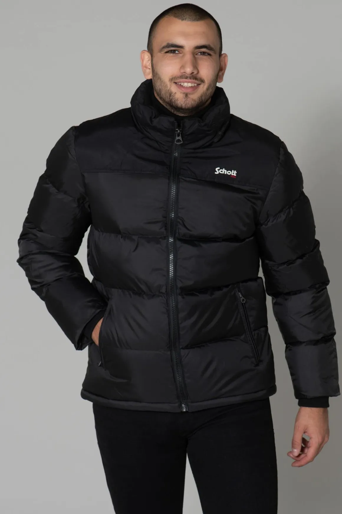 Blouson Homme Schott Utah Black