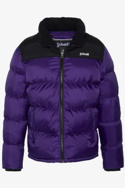 Blouson Homme Schott Utah Purple