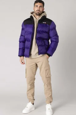 Blouson Homme Schott Utah Purple