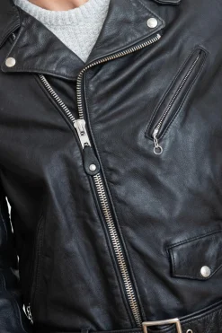 Blouson Homme Schott 626Vn Black
