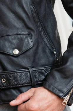 Blouson Homme Schott 626Vn Black