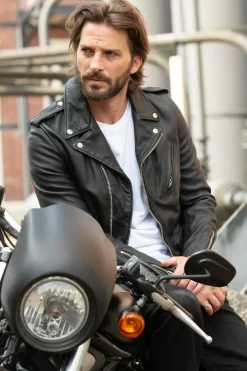 Blouson Homme Schott 626Vn Black