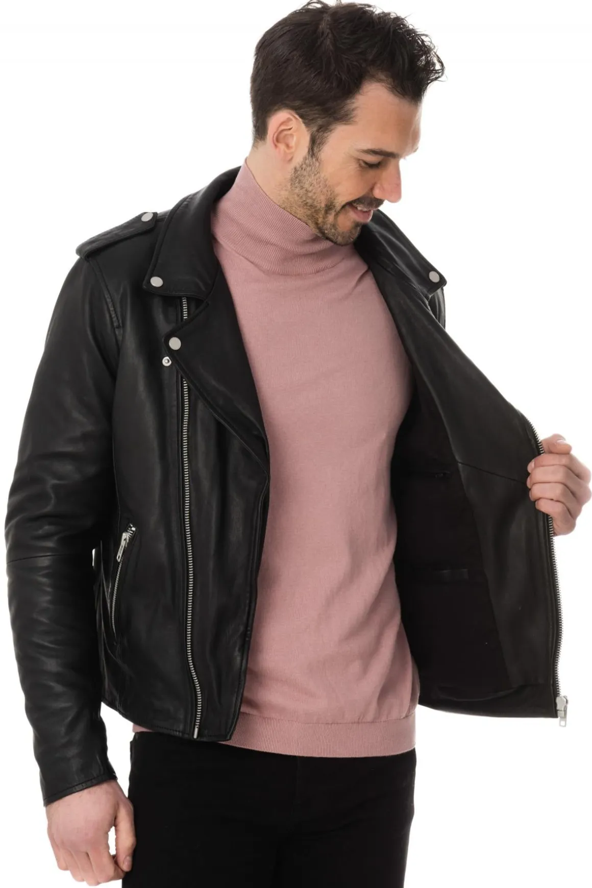 Blouson Homme Serge Pariente Rocky Ag Black