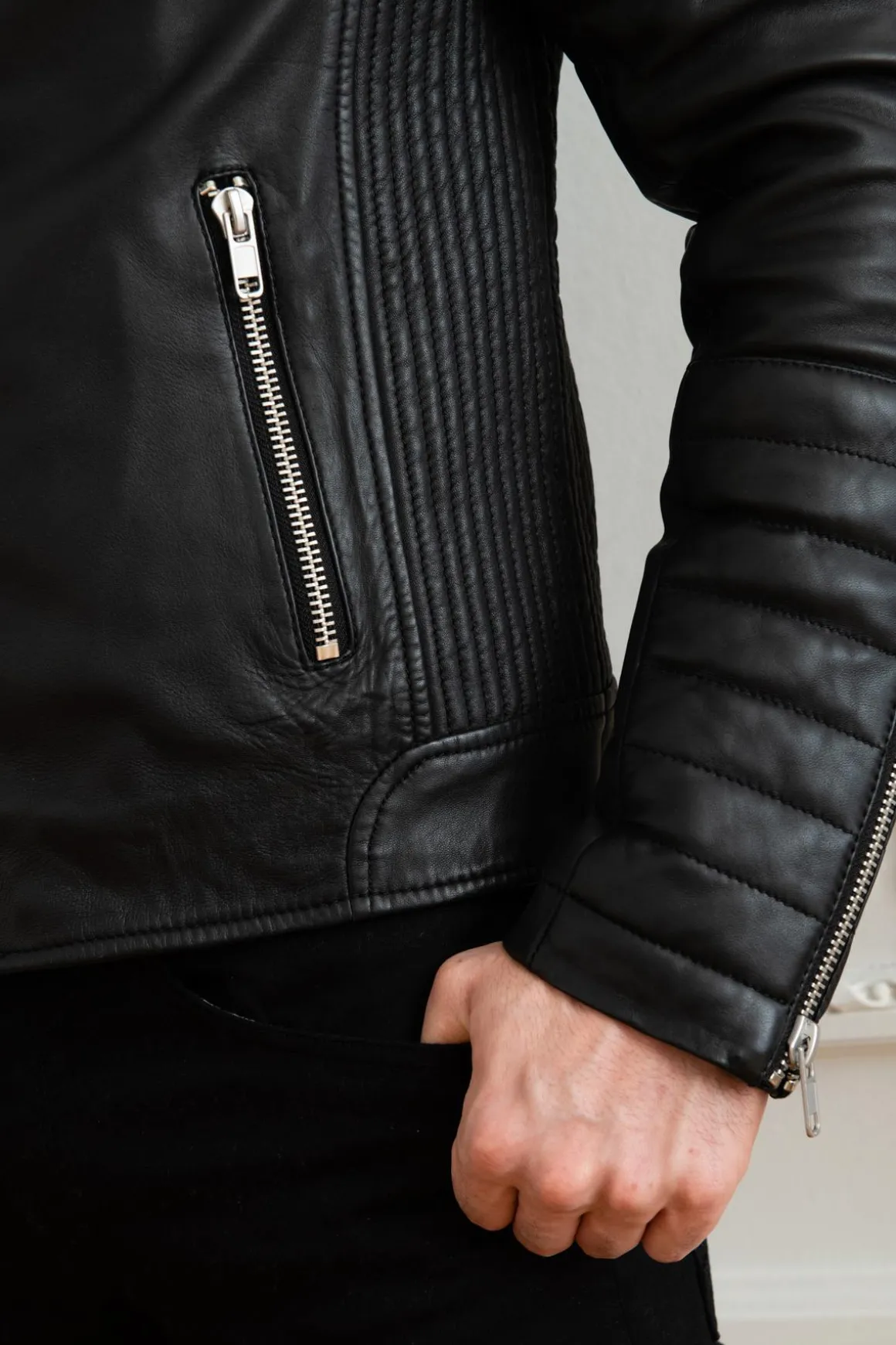 Blouson Homme Serge Pariente Hipster Noir