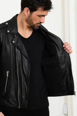 Blouson Homme Serge Pariente Hipster Noir