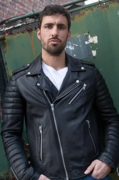 Blouson Homme Serge Pariente Hipster Noir