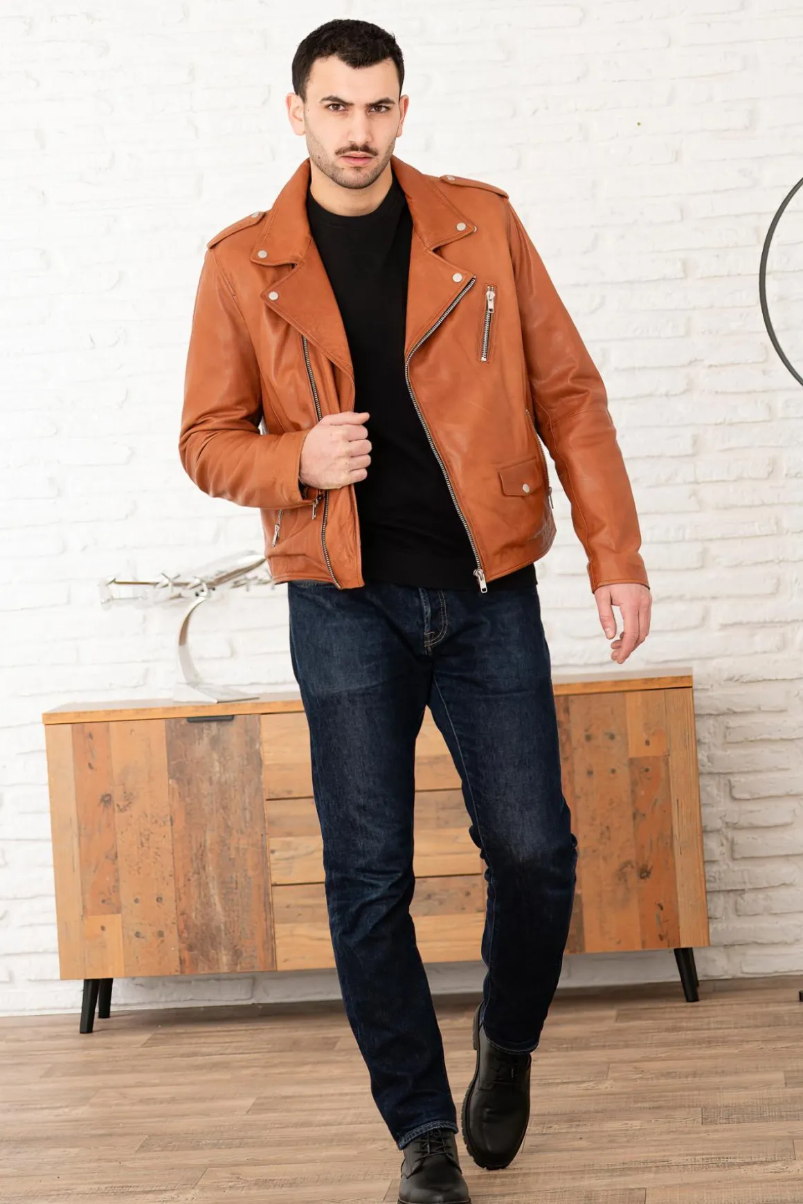 Blouson Homme Serge Pariente Rocky 2 Ginger