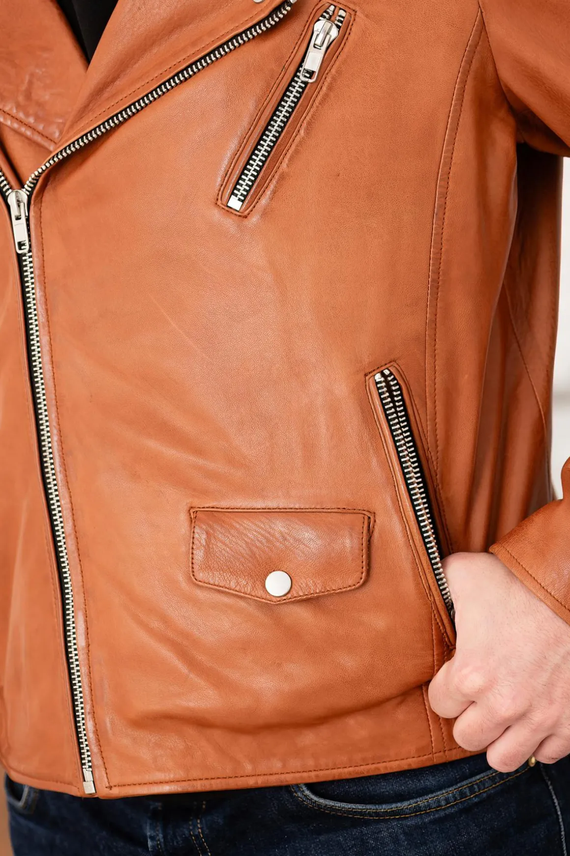 Blouson Homme Serge Pariente Rocky 2 Ginger
