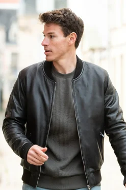 Blouson Homme Serge Pariente Bonbon Black
