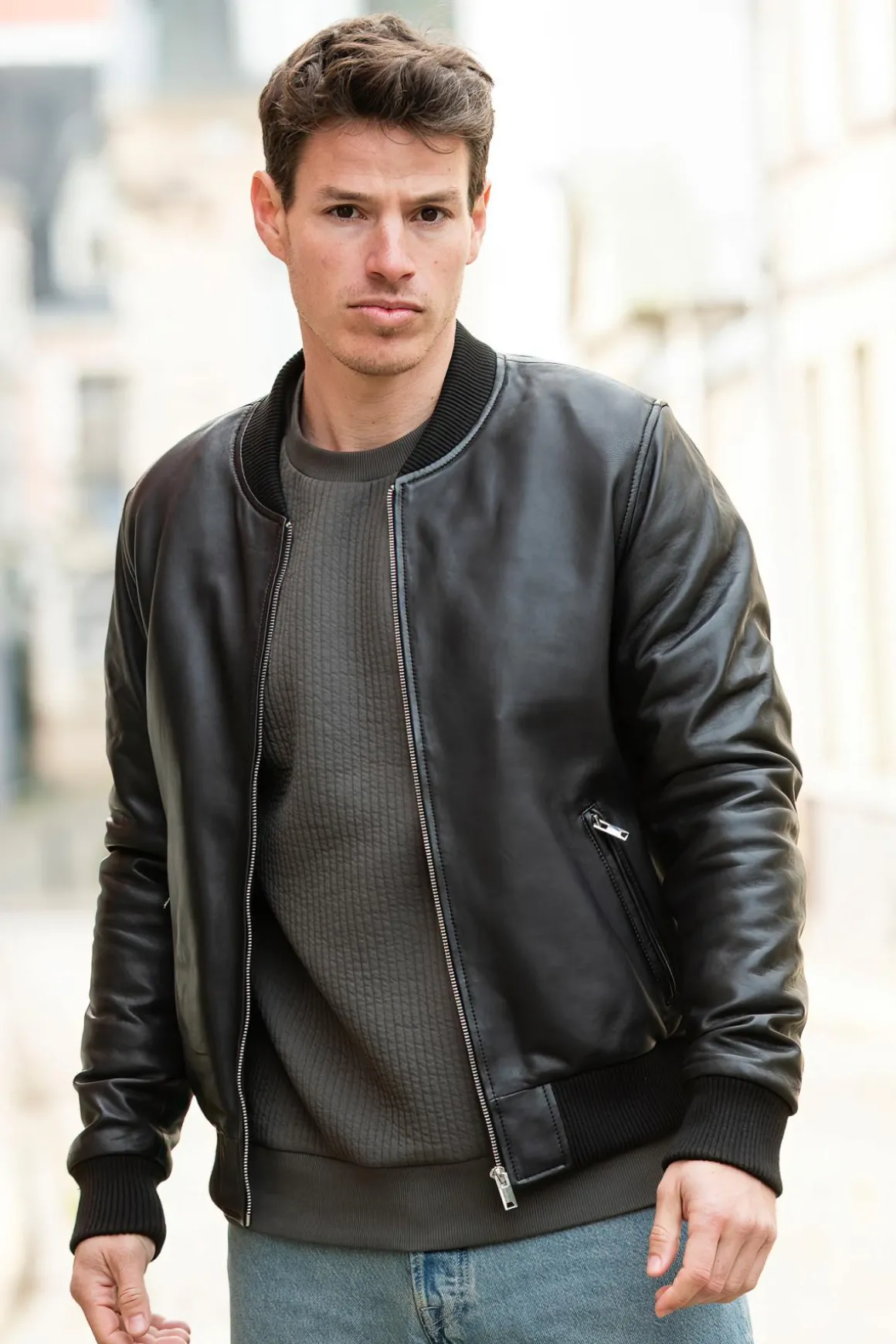 Blouson Homme Serge Pariente Bonbon Black