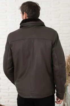 Blouson Homme Serge Pariente Blouson Cvn R.brown
