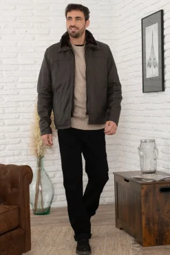 Blouson Homme Serge Pariente Blouson Cvn R.brown