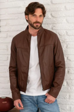 Blouson Homme Serge Pariente Sylvino Active Brown