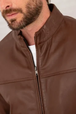 Blouson Homme Serge Pariente Sylvino Active Brown