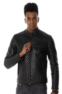 Blouson Homme Serge Pariente Top Man Quilt Black Zz
