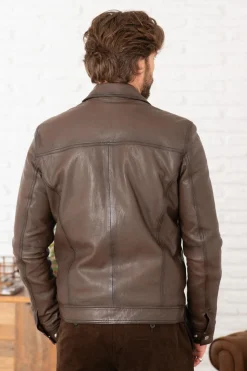 Blouson Homme Serge Pariente Creed Mocca