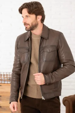 Blouson Homme Serge Pariente Creed Mocca