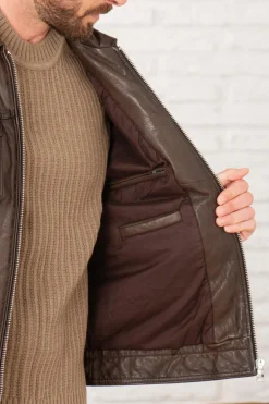 Blouson Homme Serge Pariente Creed Mocca