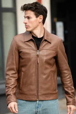 Blouson Homme Serge Pariente Balbao Cinamon