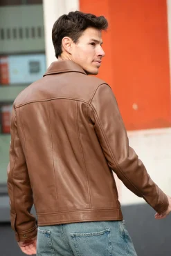 Blouson Homme Serge Pariente Balbao Cinamon