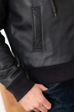 Blouson Homme Serge Pariente Amos Hood Navy