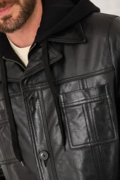 Blouson Homme Serge Pariente Taggart Hood Buffle Black