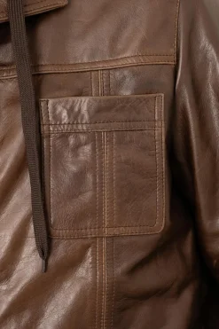 Blouson Homme Serge Pariente Taggart Hood Buffle Mocca