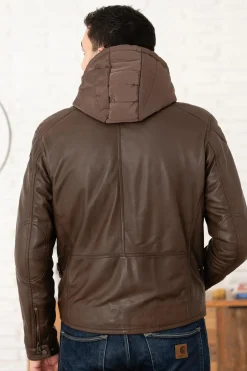 Blouson Homme Serge Pariente Chic Hood Teak