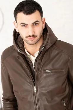 Blouson Homme Serge Pariente Chic Hood Teak