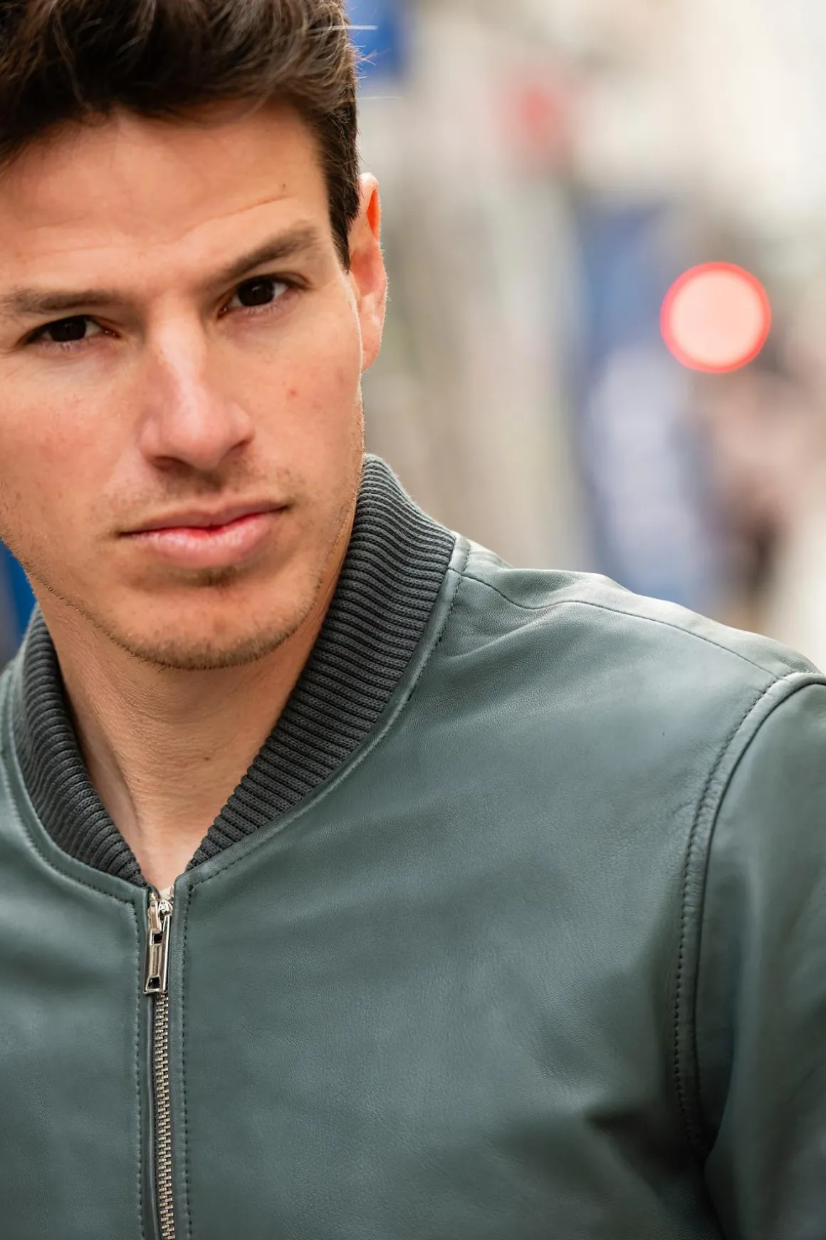 Blouson Homme Serge Pariente Bonbon Opal Blue