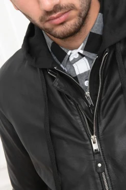 Blouson Homme Serge Pariente Balle Hood Black
