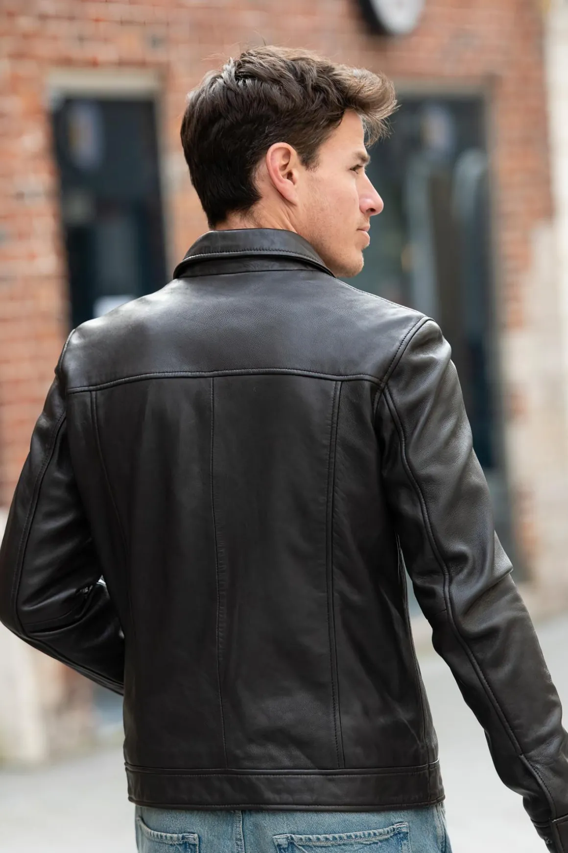 Blouson Homme Serge Pariente Balbao Brown
