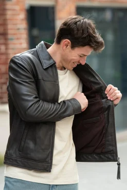 Blouson Homme Serge Pariente Balbao Brown