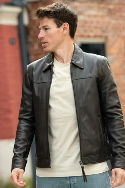 Blouson Homme Serge Pariente Balbao Brown
