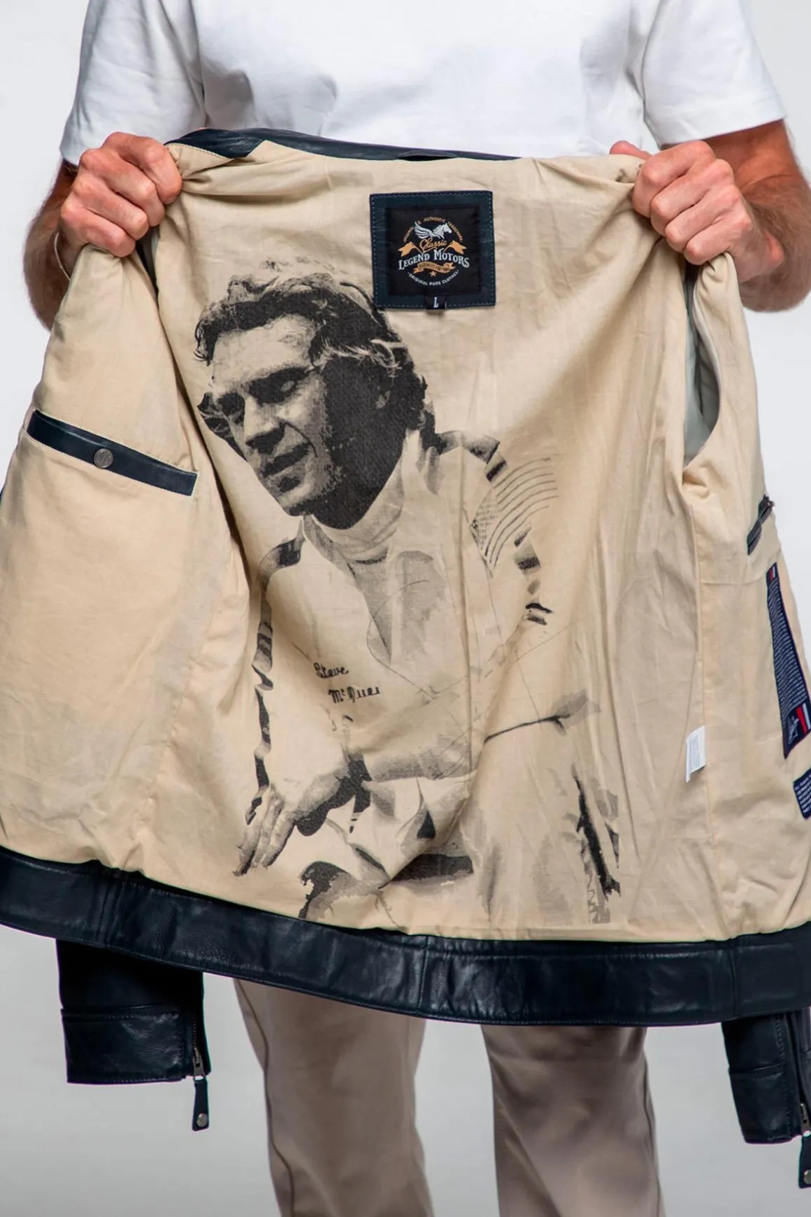 Blouson Homme Steve Mcqueen Austin Navy