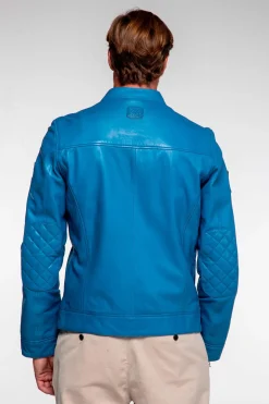Blouson Homme Steve Mcqueen Austin Captain Blue