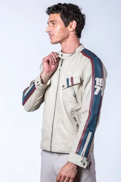 Blouson Homme Steve Mcqueen August Ecru