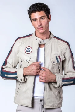 Blouson Homme Steve Mcqueen August Ecru