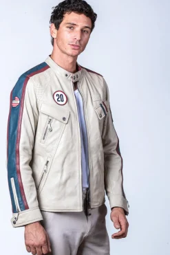 Blouson Homme Steve Mcqueen August Ecru