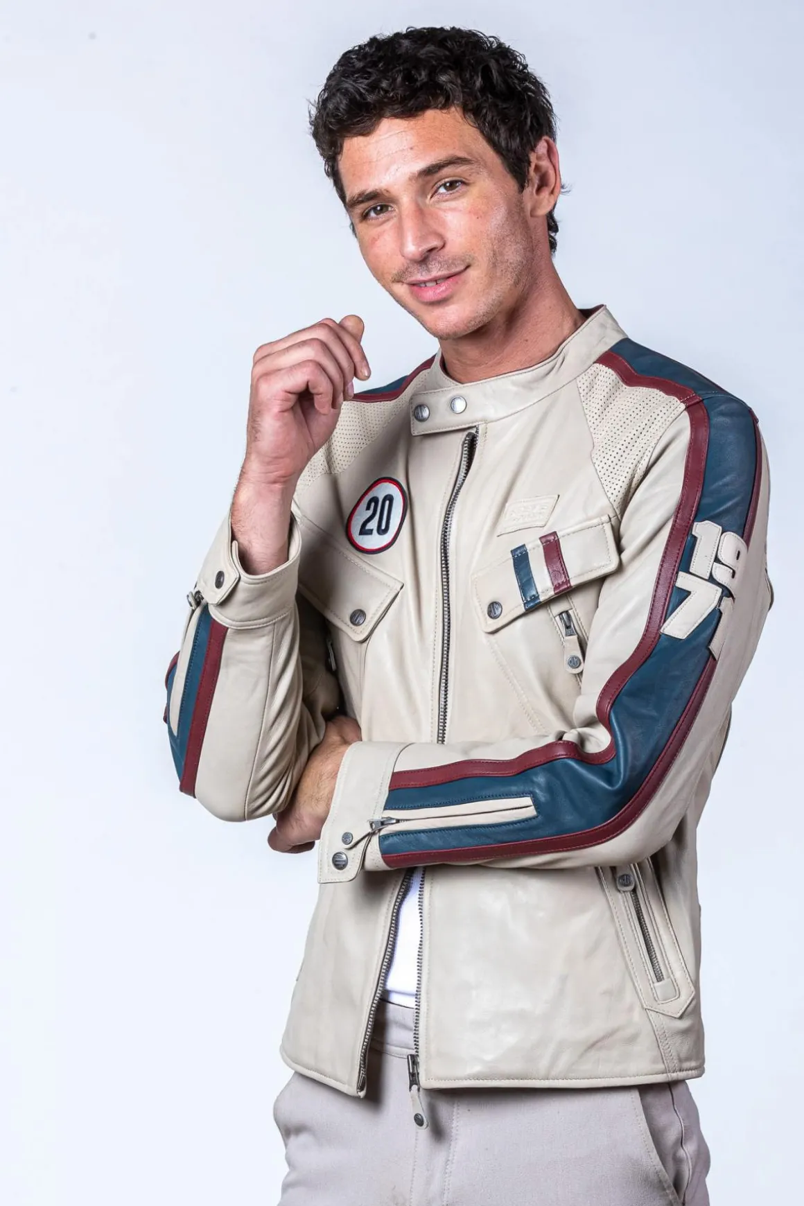 Blouson Homme Steve Mcqueen August Ecru