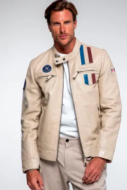 Blouson Homme Steve Mcqueen Austin Ecru