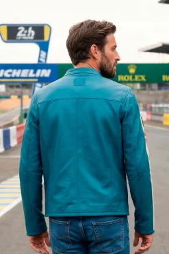 Blouson Homme Steve Mcqueen Colin Bleu Mallard