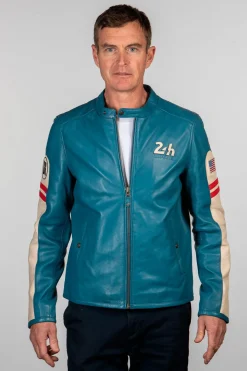 Blouson Homme Steve Mcqueen Colin Bleu Mallard