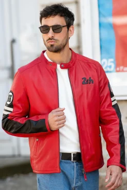 Blouson Homme Steve Mcqueen Colin Red Pepper