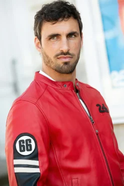 Blouson Homme Steve Mcqueen Colin Red Pepper
