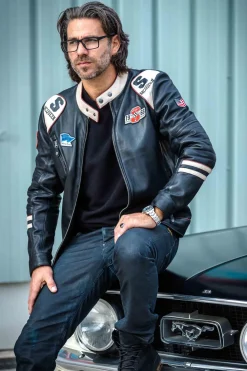 Blouson Homme Steve Mcqueen Clint Black