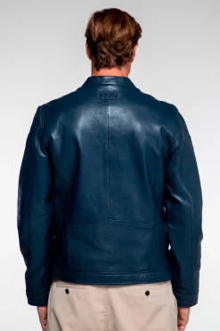 Blouson Homme Steve Mcqueen Cincinnati Royal Blue